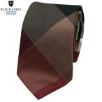 ブラックレーベル クレストブリッジ ネクタイ BLACK LABEL CRESTBRIDGE 20%OFF メンズ ブランド 日本製 クレストブリッジチェック シルク 赤 0611BE