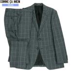 SALE65%OFF COMME CA MEN コムサメン ウィンドウペーン セットアップスーツ グレー 22/10/3 131022 送料無料