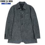 SALE55%OFF COMME CA MEN コムサメン フレンチメリノツイードコート チャコール 22/9/4 220922 送料無料