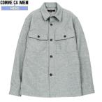 ショッピングコムサ コムサメン ジャケット COMME CA MEN 60%OFF メンズ ブランド 防寒 テックメルトン CPOジャケット グレー 221123 送料無料