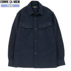 ショッピングCOMME コムサメン ジャケット COMME CA MEN 60%OFF メンズ ブランド 防寒 テックメルトン CPOジャケット 紺 221123 送料無料