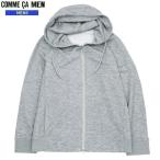 SALE65%OFF COMME CA MEN コムサメン HEATEAS ジップアップニットパーカ グレー 22/9/4 220922 送料無料