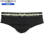  коробка нет EMPORIO ARMANI Emporio Armani талия Logo хлопок стрейч Brief брюки чёрный 23/3/2 090323 бесплатная доставка 