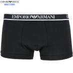  коробка нет Emporio Armani боксеры EMPORIO ARMANI мужской бренд талия Logo хлопок стрейч чёрный 190924 бесплатная доставка 