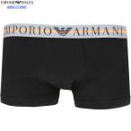  коробка нет Emporio Armani боксеры EMPORIO ARMANI мужской бренд MIXED WAISTBAND хлопок стрейч чёрный 260924 бесплатная доставка 