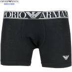  коробка нет Emporio Armani боксеры EMPORIO ARMANI мужской бренд one отметка Logo хлопок стрейч чёрный 260924 бесплатная доставка 
