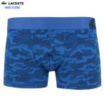 коробка нет Lacoste боксеры LACOSTE мужской бренд камуфляж -ju& Logo хлопок стрейч синий 1202BF бесплатная доставка 
