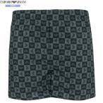  коробка нет Emporio Armani трусы брюки EMPORIO ARMANI мужской бренд CHECKERED EAGLE хлопок уголь 2506BE бесплатная доставка 