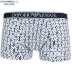  коробка нет Emporio Armani боксеры EMPORIO ARMANI мужской бренд EA Logo хлопок стрейч белый 0808BE бесплатная доставка 