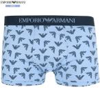  коробка нет Emporio Armani боксеры EMPORIO ARMANI мужской бренд Eagle Logo хлопок синий 0808BE бесплатная доставка 