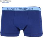  коробка нет Emporio Armani боксеры EMPORIO ARMANI мужской бренд талия Logo хлопок стрейч синий 2108BE бесплатная доставка 