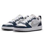ショッピングナイキ ナイキ キッズ ジュニア レディース コートボロー ロー リクラフト GS ホワイト NIKE COURT BOROUGH LOW RECRAFT GS DV5456-135 ローカット ギフト ブランド 靴