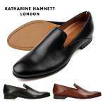 ビジネスシューズ メンズ キャサリンハムネット ロンドン  KATHARINE HAMNETT31663  靴 革靴 紳士靴 父の日 プレゼント ブラック ブラウン ダークブラウン