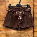  шорты замша способ M Brown шарф ремень имеется reti-s осень-зима 