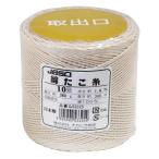 JBSO（オカムラ技研） 綿たこ糸（無芯巻）360g 10号 太さ1.4mm×長さ340m 生成 NoG53325 ＼LINEお友達で300円OFF／