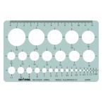 ドラパス（DRAPAS） テンプレート 円定規（小） No31-E103N