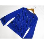  длинный рукав раунд шея гонки cut and sewn Dance голубой почтовая доставка возможно 