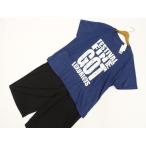  большой размер мужской новый товар с биркой vide et bois... короткий рукав футболка + шорты джерси верх и низ 2 позиций комплект 8L голубой земля белый Британия знак черный 