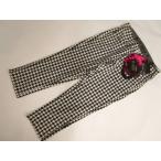  обычная цена Y4,900 новый товар с биркой LADIVA ViENUS JEAN... укороченные брюки S белый черный тысяч птица .. рисунок почтовая доставка возможно 