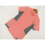  Mizuno MIZUNO рубашка-поло с коротким рукавом спорт S розовый orange серый .