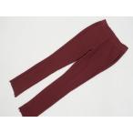  новый товар с биркой Uniqlo UNIQLO ребра леггинсы брюки S вино 