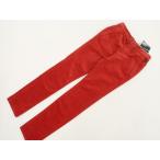 80%OFF обычная цена Y8,000 новый товар с биркой Nano Universe The First пол nano*universe The 1st.Floor вельвет обтягивающий брюки 34 красный 