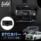 トヨタ ノア ヴォクシー 90系 ETCカバー ビルトイン ETC カバー ETC車載器カバー 内装 ドレスアップ パーツ カスタム NOAH VOXY