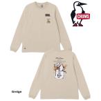 CHUMS ホットチョコレートポケットブラッシュド ロングスリーブTシャツ（yahoo）