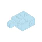 Yahoo! Yahoo!ショッピング(ヤフー ショッピング)アーテック Artec！ブロック ハーフＣ 薄水8pcsセット （ '077887 / AC10237913 ）（ アーテック アーテックブロック ） （Q41CD）
