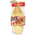 たこ焼き木製 盛皿 (10枚入) タコヤキ皿 イベント ホームパーティー おやつDEっSE ( D-0407 / AP ) (Q41CD)