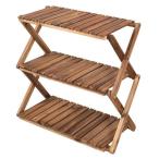 UP-2543 CSクラシックス 木製3段ラック(600） CAPTAIN STAG ラック 木 (CAG)(QBH33)