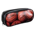 SPF130D SPALDING プリントペンケース オレンジ SPALDING ふでばこ 筆箱 (SP) (Q41CD)