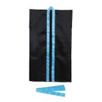 . .. костюм танцевальный костюм движение .14441 soft атлас длинный - piS чёрный / синий воротник ( пчела maki есть ) (AC) (Q41CD)