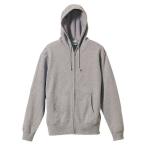 パーカー 無地 ジャケット スウェット 521301XX-6-XXXL 10.0オンス スウェット フルジップパーカ XXXL ミックスグレー (UNA) (Q41CD)