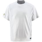 ベースボールTシャツ キッズ 野球シャツ キッズ 半袖 キッズ ジュニア丸首Tシャツ Sホワイト (DES) (Q41CD)