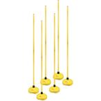 ポール トレーニング用品 練習用品 TH6 器具 トレーニングポール（6本セット） (MKS) (Q41CD)