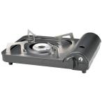 カセットコンロ 卓上コンロ 家庭用コンロ UF-0028 ポータブル カセットコンロ（ブラック) (CAG) (Q41CD)