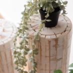 グリーンベース 花台 天然木 GUY-927WH グリーンベース ホワイト (AZM) (Q41CD)