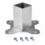 ベース 野球 ベース金具 取付金具 S-9015 ベース用固定金具SUS 上金具W1/2 送料ランク:(A) (SWT) (Q41CD)