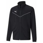 ジャージ キッズ ジャケット キッズ アウター キッズ TEAMRISE トレーニングジャケット JR PUMA BLK-PU (JSP) (Q41CD)