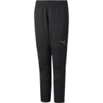 パンツ キッズ ジャージ キッズ 長ズボン キッズ INDIVIDUALFINAL トレーニング PANT JR PUMA BLK-OC (JSP) (Q41CD)