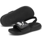 Yahoo! Yahoo!ショッピング(ヤフー ショッピング)サンダル キッズ スウィムサンダル ポップキャット20 バックストラップ AC PS PUMA BLK-PU （JSP） （Q41CD）