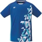 テニスウェア キッズ Tシャツ キッズ 半袖 キッズ ジュニアゲームシャツ アメリカンブルー (YNX) (Q41CD)