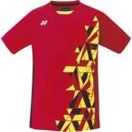 テニスウェア キッズ Tシャツ キッズ 半袖 キッズ ジュニアゲームシャツ トルネードレッド (YNX) (Q41CD)