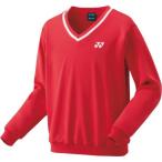 テニスウェア キッズ ロングTシャツ キッズ トレーナー キッズ ジュニア トレーナー サンセットレッド (YNX) (Q41CD)