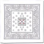  бандана белый бандана комплект костюм 18170 бандана белый 10 листов комплект (AC) (Q41CD)