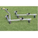 法人限定 サッカー フットサル 試合用品ゴール アルミサッカーゴール運搬車 B-3234  送料ランク(15) (TOL) (Q41CD)