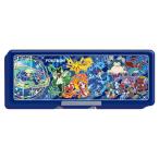 ポケットモンスター　両面開き　鉛筆削り入　 ホログラム ふでばこ 　ポケモン テラパゴス 筆箱 キャラクター 　入学　 新学期 　男の子　日本製　子供用 　