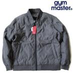  Gym Master *GYM MASTER[ двусторонний mountain стеганый Zip жакет ] стеганое полотно с хлопком жакет G633742 04/ уголь M размер 