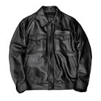  кожаная куртка байкерская куртка мужской искусственная кожа Vintage style Vintage retro с хлопком толстый внешний пальто блузон весна осень 